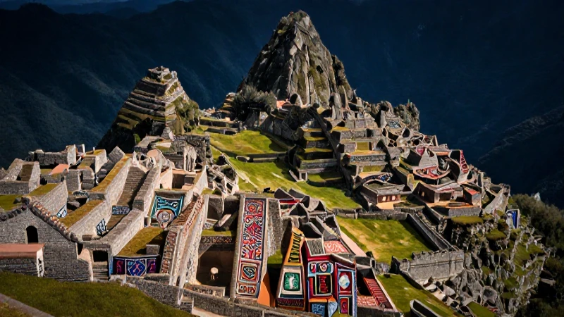 Culturas andinas precolombinas majestosas y detalladas