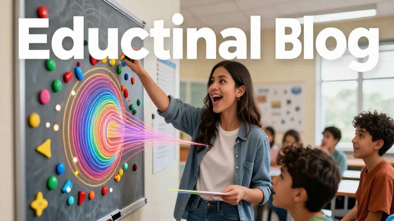 Estudiante mexicano interactúa con imanes en clase
