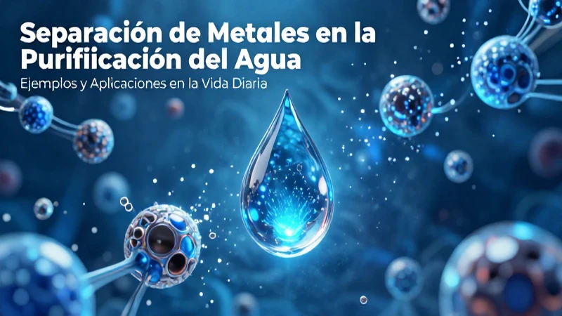 Metales puros: purificando agua mediante magnetismo