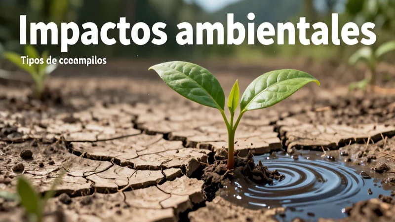 Impactos ambientales: concepto, tipos, causas y ejemplos