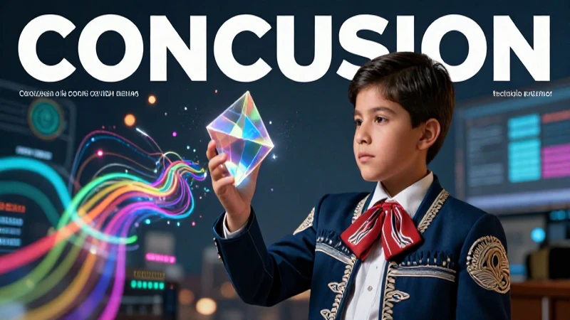 Estudiante mexicano examina prisma holográfico con datos educativos