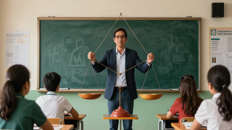 Educador profesional en México con estética cinematográfica