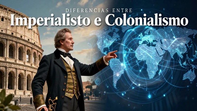 Imperialismo: Qué es, causas, colonialismo y más aspectos 4 Diferencias entre Imperialismo y Colonialismo