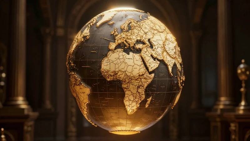 Imperialismo: Qué es, causas, colonialismo y más aspectos 6 Mapa colonial flotando sobre globo digital
