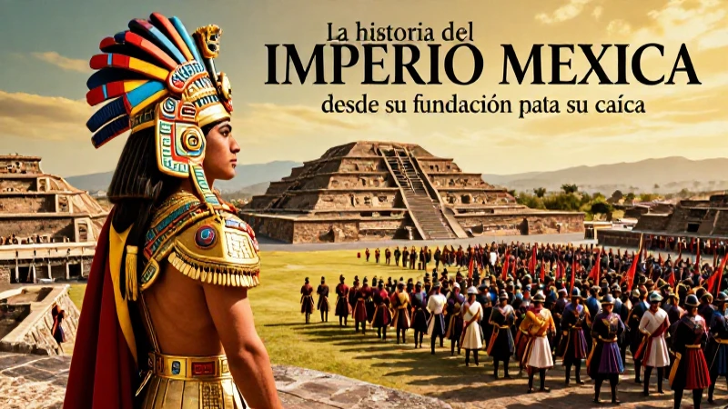Caída del Imperio Mexica ante conquistadores españoles