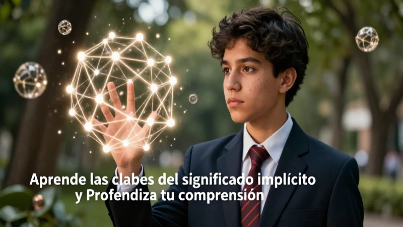 Ilustración educativa sobre significado profundo