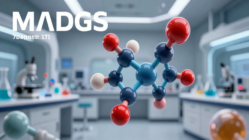 Química Orgánica: clasificación, ejemplos y características 4 Moléculas vibrantes en laboratorio científico de alta definición