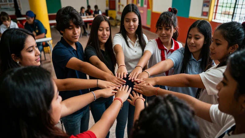 Colaboración educativa vibrante en México