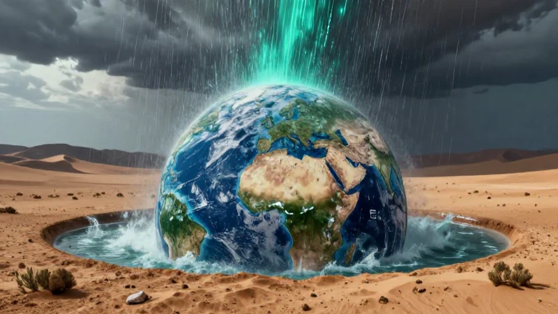 Cambio climático modifica el ciclo hídrico