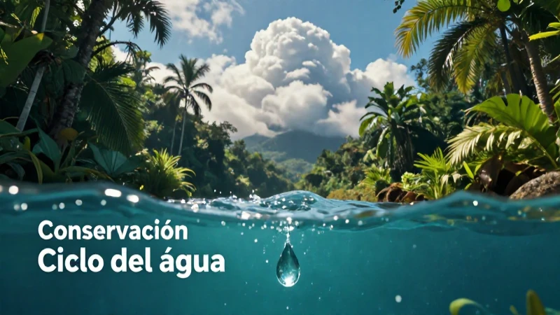 El ciclo vital del agua