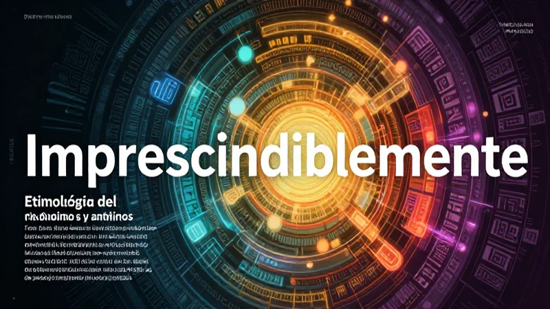Estudio etimológico y concepto de Imprescindible