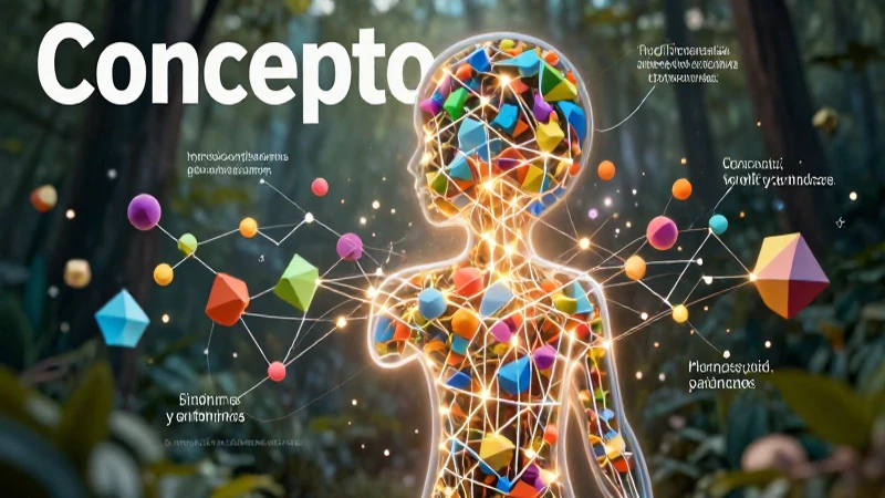 Conceptos, sinónimos y relaciones abstractas