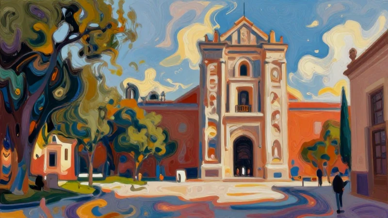 Arte digital vibrante con toque mexicano