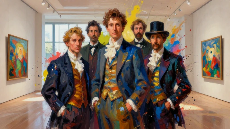 Ilustración impresionista vibrante y de alta calidad