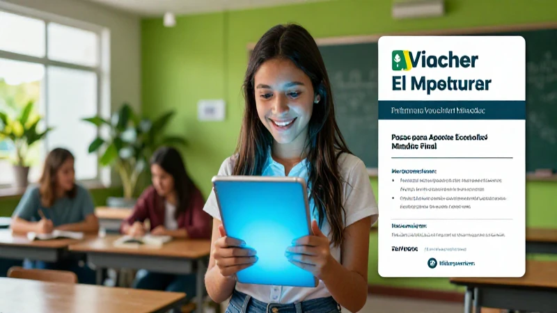Imprimir el voucher Mineduc con éxito