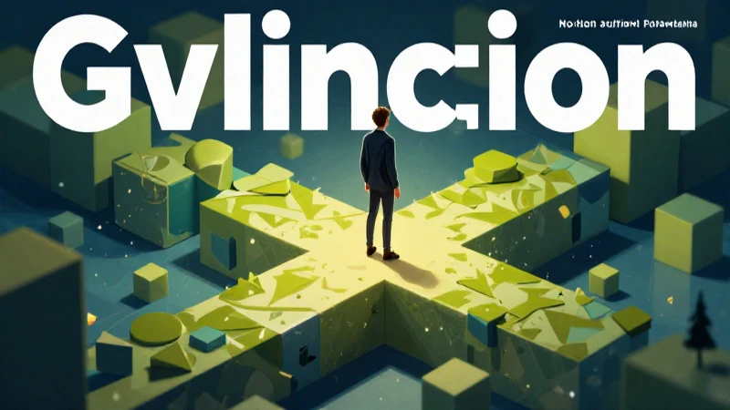 Estudiante decidiendo entre caminos geométricos