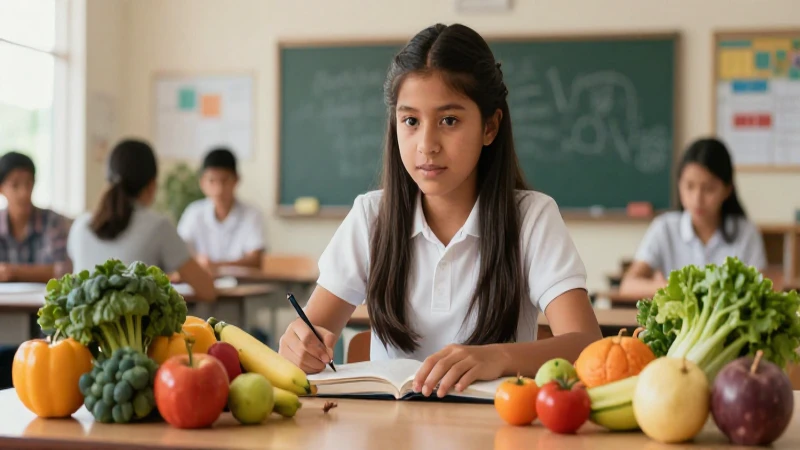 Inanición: qué es, causas, definición y concepto clave 4 Estudiante mexicano y vida saludable vibrante