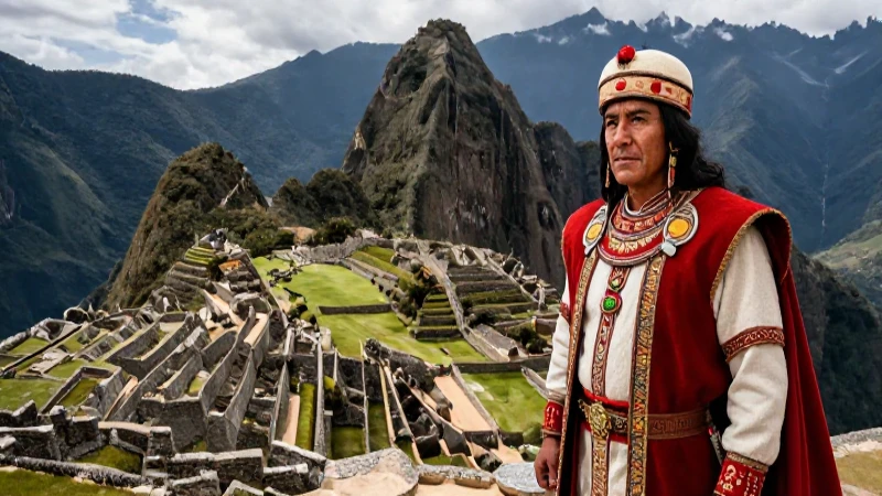 Inca real domina montañas andinas detalladas