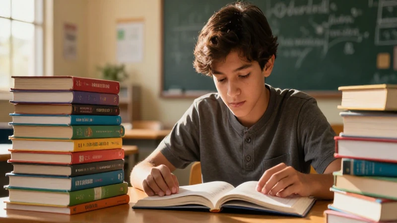 Incentivando la lectura: Estrategias para fomentar el hábito 9 Estudiante concentrado leyendo en México