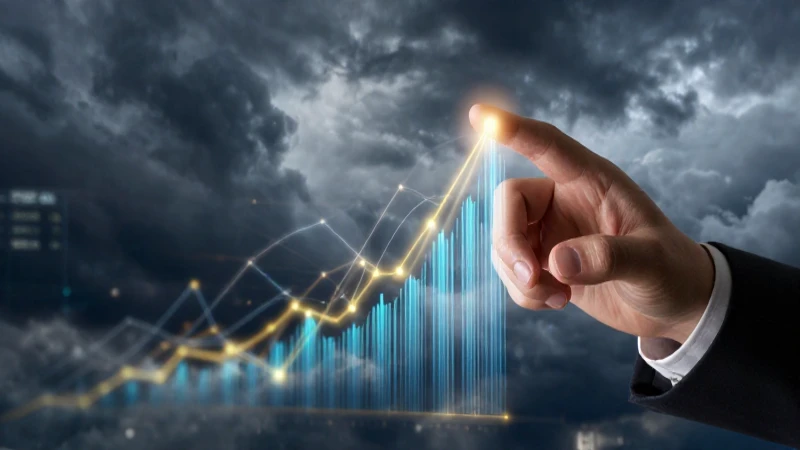 Incendidumbre: Qué es, significado y definición completa 6 Mano profesional sostiene gráfico digital financiero