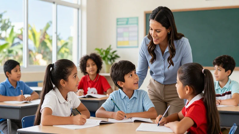Inclusión en Aprendoencasayenclase: Educación para Todos 4 Ilustración realista de alumnos mexicanos en aula