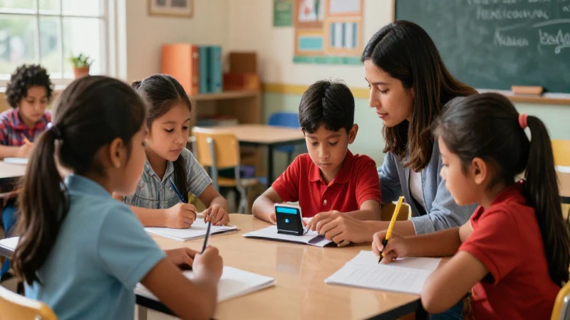 Inclusión en Aprendoencasayenclase: Educación para Todos 5 Estudiantes mexicanos colaboran con apoyo docente en clase