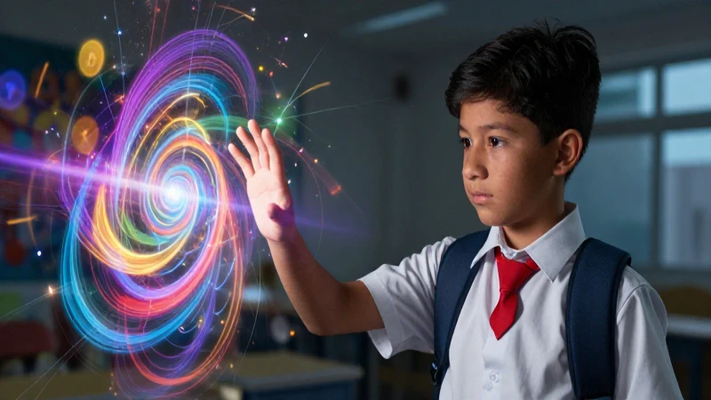 Estudiante busca conocimiento infinito en educación moderna