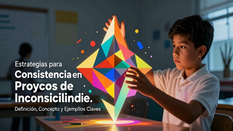 Joven mexicana ordena elementos abstractos para proyectos inconsistentes