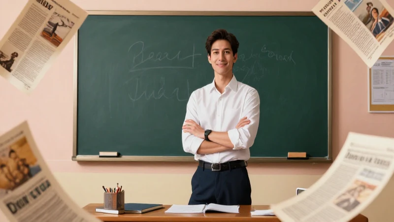 Profesor dinámico, moderno y con historia