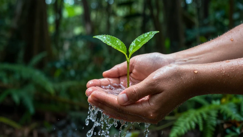 Cuidar el agua salva nuestro planeta