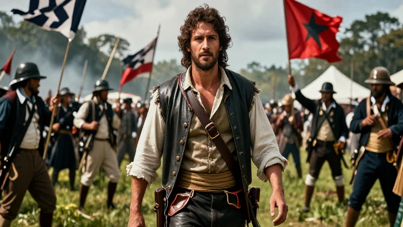 Heroína revolucionaria en dramático campo de batalla