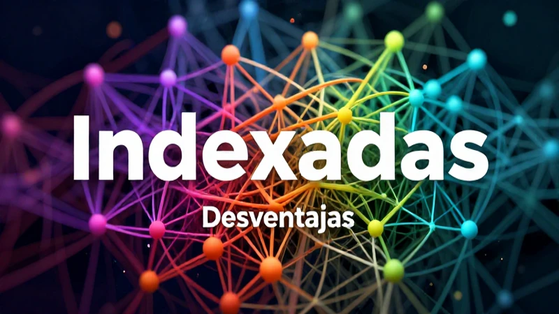 Indexación: conceptos y desventajas detalladas