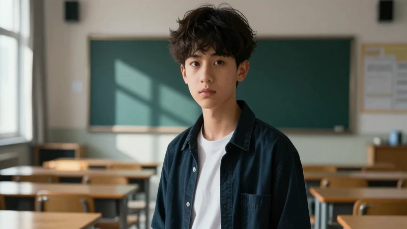 Indiferencia: Concepto, causas y ejemplos relevantes 4 Retrato adolescente en entorno moderno con alto contraste visual