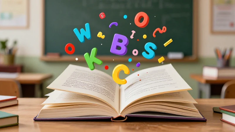 Ilustración educativa moderna y vibrante