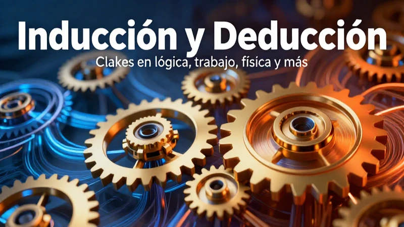 Inducción: Claves en lógica, trabajo, física y más 7 Inducción versus deducción: la diferencia clave
