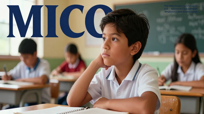 Indulgencia: significado, definición y concepto detallado 7 Niño mexicano contemplativo en una ilustración académica vibrante
