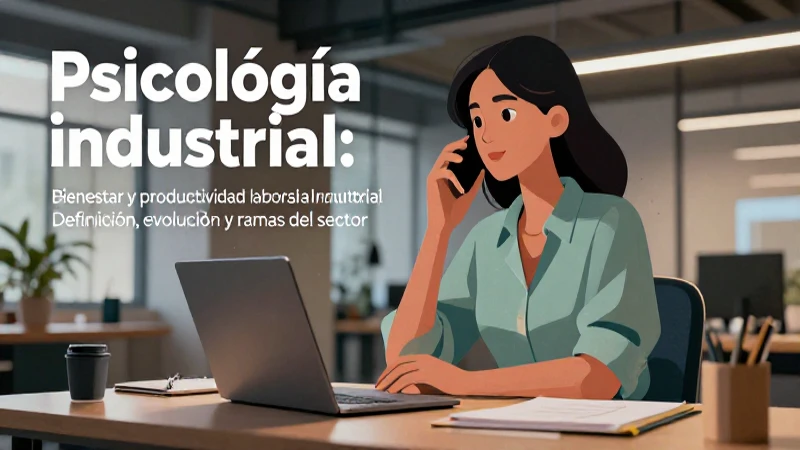 Psicología industrial: Bienestar y productividad laboral