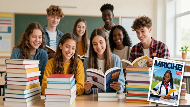 Jóvenes modernos logrando éxito académico