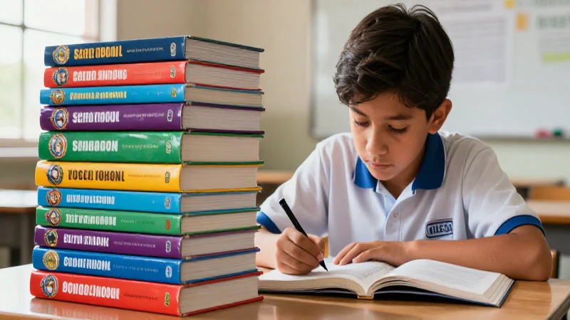Los libros de secundaria son indispensables para educarse