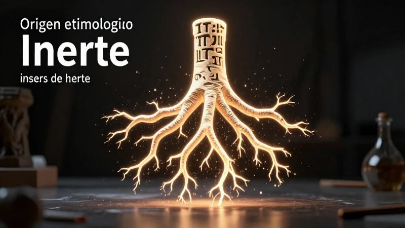 Origen, significado y concepto de Inerte