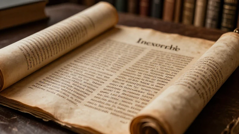 Etimología y significado del concepto inexorable