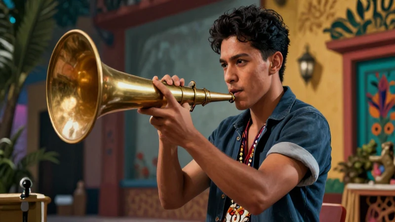 Influencia: definición, ejemplos y su papel en la música 4 Joven profesional tocando música con estética mexicana