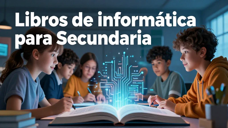 Libros de informática para secundaria: guías completas y prácticas 4 Diseño digital atractivo para guías de informática