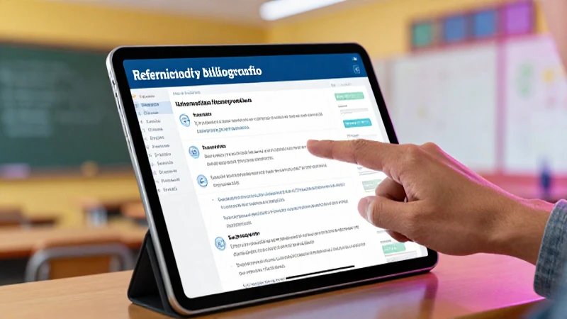 Referencias y bibliografía de informes efectivos
