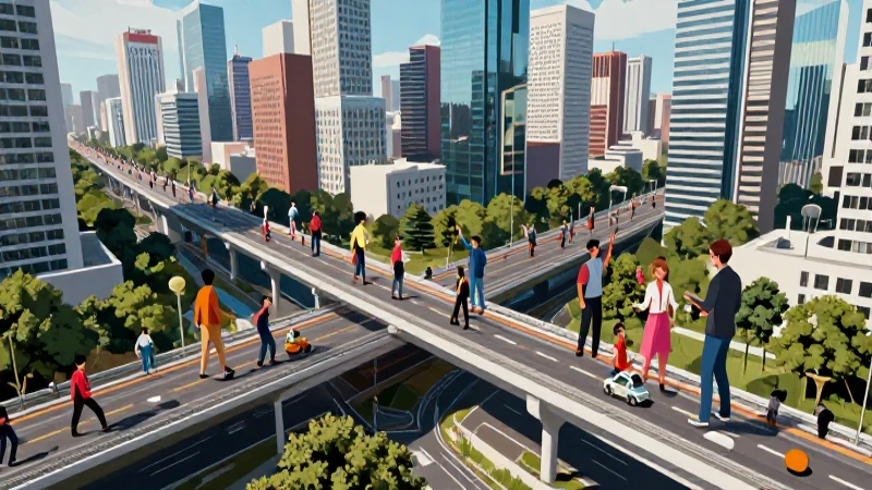 La infraestructura vital impulsa las ciudades modernas y vibrantes