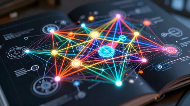 Diseño educativo futurista, geométrico y vibrante