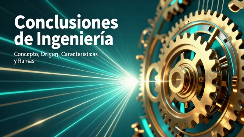 Ingeniería: concepto, origen, características y ramificaciones