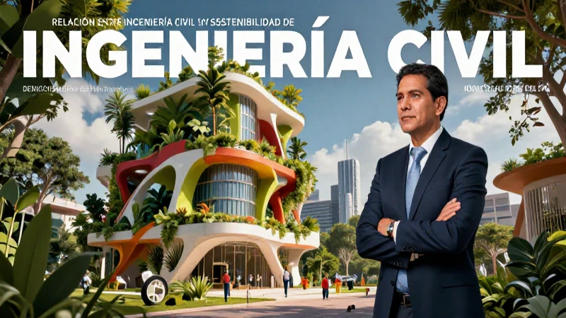 Ingeniería civil y sostenibilidad convergen en el diseño