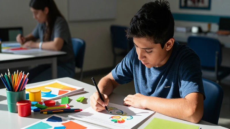 Ingeniosas estrategias de Aprendo en Casa para el éxito 6 Joven estudiante mexicano creativo en estudio dinámico