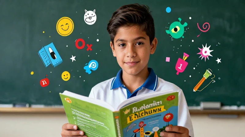 Aprende inglés de primero de secundaria: todo lo que necesitas saber 3 Estudiante mexicano de secundaria aprendiendo inglés con energía